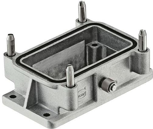 HARTING-09620100381 Accesorios del conector Han EMC Base Panel for Central Lever