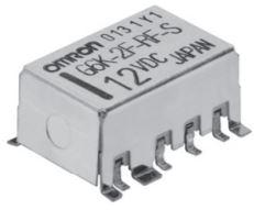 Omron-G6KU-2F-RF-S DC12 Signalrelais Signal Relay 12VDC 1A DPDT(10.7x8.6x5.4)mm SMD