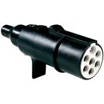 Littelfuse-00596100 Steckverbinder, rund Connector, 7-Pole Plastic Body Plug