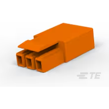 TE Connectivity-2834054-3 Steckverbinderleisten und Leiterplattenbuchsen Conn Wire to Wire HDR 3 POS 4.5mm ST Cable Mount Loose