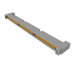 Conn High Speed Socket Strip SKT 156 POS 2.75mm/0.8mm Solder RA Side Entry SMD/Thru-Hole Tray
