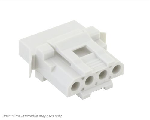 SOURIAU-SMS4R-3 Steckverbinder, rechteckig Conn Rectangular F 4 POS ST Panel Mount