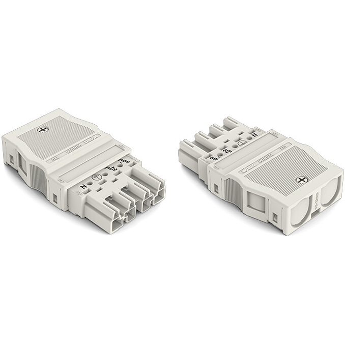 WAGO-770-134 分立接线罩连接器 Conn Housing RCP 4 POS 10mm Crimp ST Cable Mount White Box