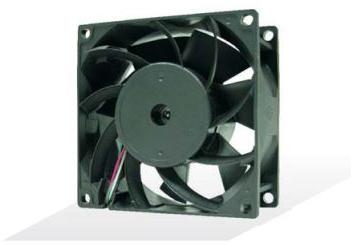 ADDA-AD0824UB-F73DS Gebläse und Lüfter DC Fan Axial Ball Bearing 24V 88CFM 55dB 80 X 80 X 38mm