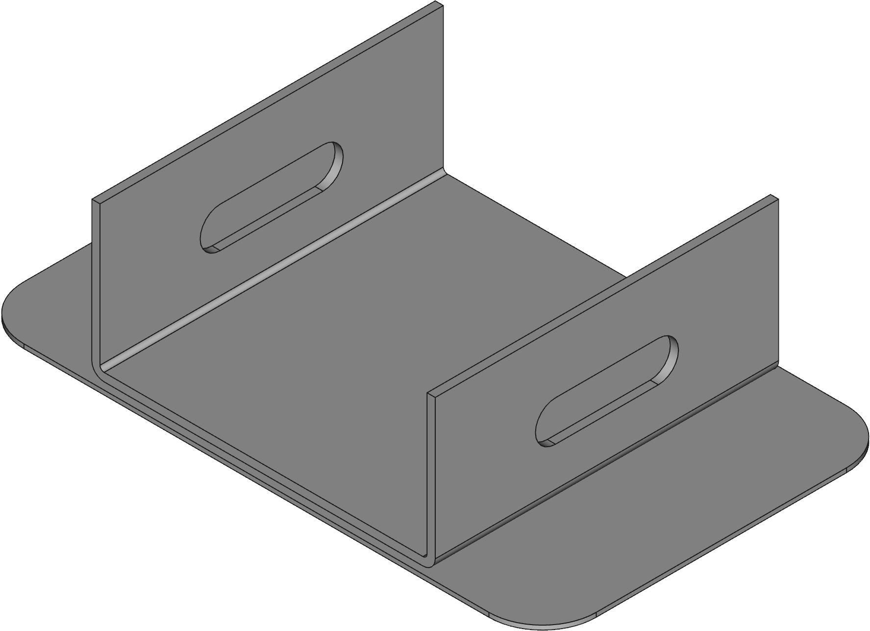 Hammond Manufacturing-CWCP2NK Condotti fili Wire Accessories Closing Plate without Knockouts
