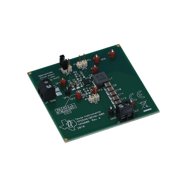 Texas Instruments-TPS54618EVM-606 Power Management Development Boards and Kits TPS54618 DC to DC Converter and Switching Regulator Chip 1.8V Output Evaluation Board