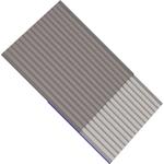 Cable Assembly 0.127m 33AWG 0.5mm 15 to 15 POS FFC Jumper to FFC Jumper M-M Premo-Flex™FFC Jumper Bag