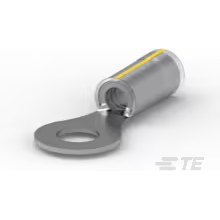 TE Connectivity-53426-1 Steckverbinderanschlüsse PIDG Ring Tongue Terminal 10-12AWG Copper Natural/Yellow Stripe 33.57mm Tin Lead Loose