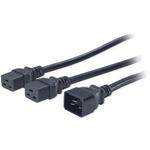 Cable Assembly Power Cord 1.8m Power to 2(Power) 3 to 3 POS F-M