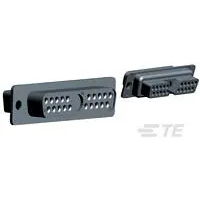 TE Connectivity-212526-6 Steckverbinder, D-Sub Conn D-Sub SKT 1Coaxial/20Signal POS Crimp ST Cable Mount 1 Port Carton
