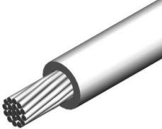 Judd Wire-M22759/44-20-0 Cable Single Conductor Hook-up Wire 20AWG Silver Coated Copper Black 600V