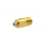 Radiall-R191389200 RF-Steckverbinder Conn SMA-MMBX Adapter 0Hz to 12.4GHz 50Ohm ST RCP/PL Gold Over Nickel