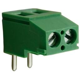 CamdenBoss Ltd-CTBP0758/2 Steckverbinder, Klemmenblöcke Conn Terminal Block F 2 POS 5.08mm Solder RA Thru-Hole 20A
