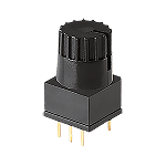 Switch DIP N.O./N.C. SP16T 16 Raised Slotted 0.15A 42VDC PC Pins 3.8mm Thru-Hole Tube