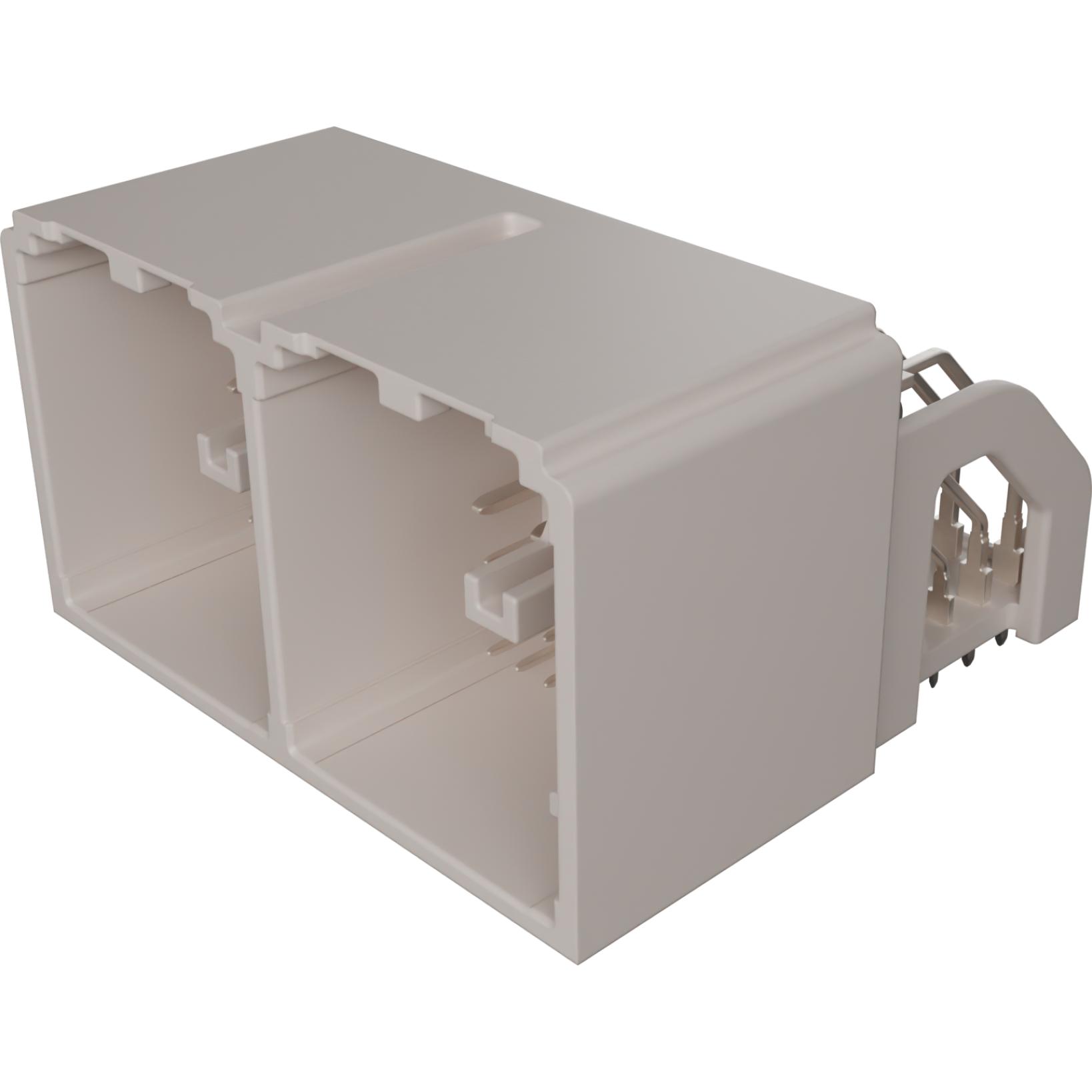 Molex-1600133623 Cabezales del conector y receptáculos PCB Conn Shrouded Header (4 Sides) HDR 56 POS 2mm/4mm Solder RA Thru-Hole Tube