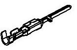 Molex-0579649702 连接器触点 Contact PIN Crimp ST Cable Mount 20-22AWG Reel