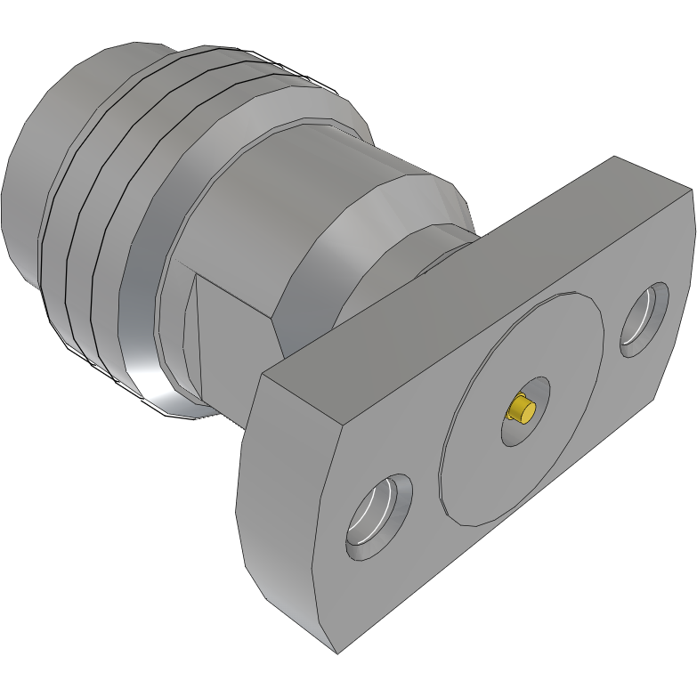 Samtec-240-J-P-EP-ST-CM-1 RF-Steckverbinder Conn 2.4mm 0Hz to 50GHz 50Ohm Compression ST SMD F Gold Bulk