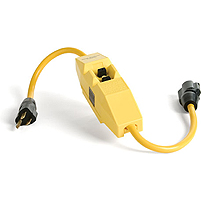 Molex-20054 Assemblaggio cavo Altro Safe-T-Check User Attachable GFCI In-Line, Manual Reset, Non-Corded, 20A, 120V