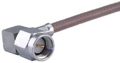 HUBER+SUHNER-16_SMA-50-2-112/133_NE 射频连接器 Conn SMA 0Hz to 18GHz 50Ohm Crimp/Solder RA Cable Mount PL Gold Over Nickel Phosphorus Single