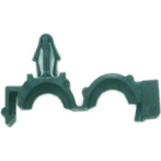 Delphi-12004614 null Conduit Clip Rosebud, Attachment Hole DIAM 6.35, Conduit Size 19, Rosebud Fastening Type, Made From Polypropylene