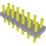 Conn Unshrouded Header HDR 14 POS 2.54mm Solder ST Top Entry Thru-Hole Bulk