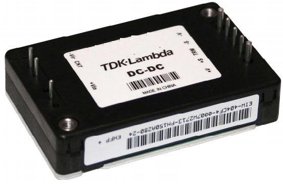 TDK-PH300A280-48 Convertidor de CC a CC y módulo del regulador de conmutación Module DC-DC 1-OUT 48V 6.3A 302.4W 10-Pin Half-Brick