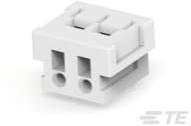 TE Connectivity-175778-2 Einzeladersteckverbinder, Gehäuse Conn Housing RCP 2 POS 2mm Crimp ST Cable Mount Natural