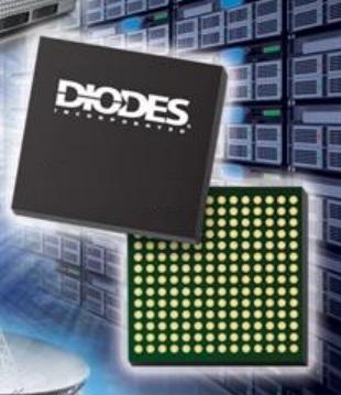 Diodes Incorporated-PI7C9X2G308GPANJE PCI Express-Schaltern PCI Express Switch 8Lanes 3 Port 2-CH 196-Pin LBGA Tray