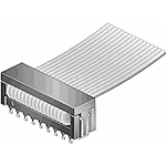 Quickie DIL PCB Connectors, Wire to Board Connector, - Double row - 26 Positions - 2.54 mm (0.1 in.) - Vertical