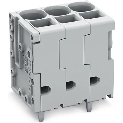 WAGO-2626-3102/020-023 连接器接线板 PCB terminal block 6 mm² Pin spacing 7.5 mm 2-pole Push-in CAGE CLAMP® 6,00 mm² green