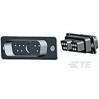 TE Connectivity-5-211111-1 Raccordement D ultra-miniaturisé Conn D-Sub PIN 1Coaxial/10Signal POS Crimp ST Cable Mount 1 Port Package