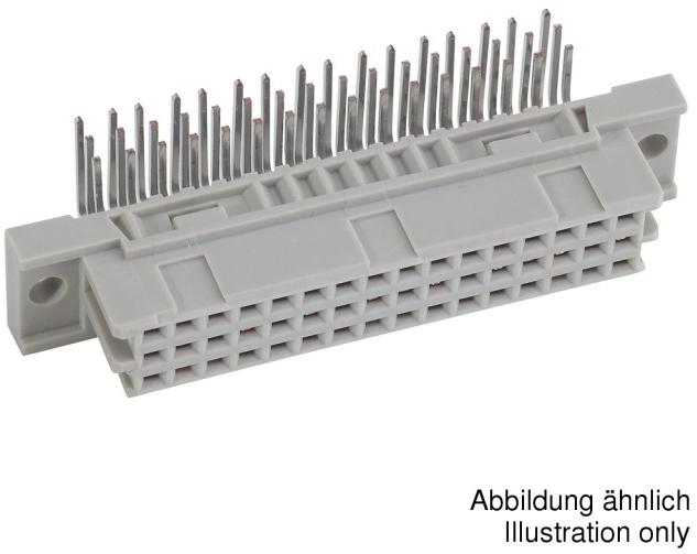 CONEC Elektronische Bauelemente GmbH-122A10769X Connector Backplane Female Connector, Copper Alloy, Gold Over Nickel