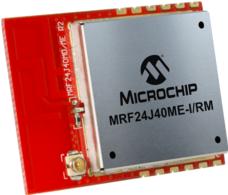 Microchip Technology-MRF24J40ME-I/RM Ricetrasmettitori RF RF Transceiver Module 3.3V 12-Pin SMD Module Tray