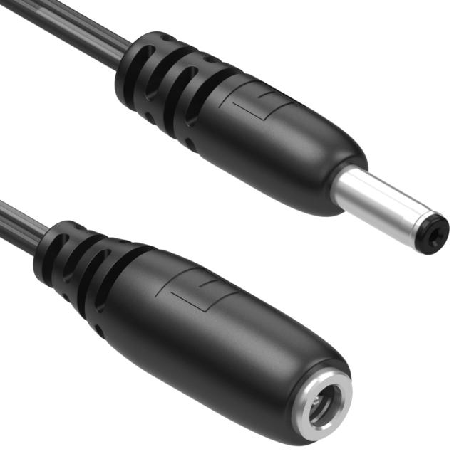 Tensility International-10-02525 Cable Assembly DC Power Cable Assembly DC Power 1.83m DC Power Plug to DC Power Jack 2 to 2POS PL-RCP 24AWG