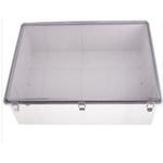 Fiberglass Box with Stainless Steel Latch with clear cover 23.62x15.75x7.09