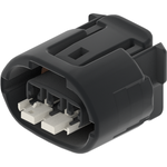 3 Way Natural 090 Ii Sealed Female Connector Assembly, Max Current