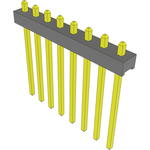 Conn Unshrouded Header HDR 8 POS 2mm Solder ST Top Entry Thru-Hole Bulk