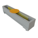 Samtec-ERF5-040-05.0-L-DV-K-TR Steckverbinderleisten und Leiterplattenbuchsen Conn High Speed Socket Strip SKT 80 POS 0.5mm Solder ST SMD T/R