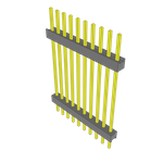 Conn Board Stacker HDR 10 POS 2.54mm Solder ST Top Entry Thru-Hole Bulk