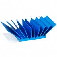 Advanced Thermal Solutions-ATS-52270G-C1-R0 Disipador de calor Heat Sink Passive BGA Spread SMD Aluminum 4.81°C/W Blue Anodized