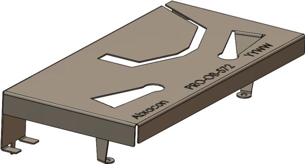 Abracon-PRO-OB-572 Antenne Antenna On Board 2.3dBi Gain 960MHz/2170MHz 7-Pin T/R