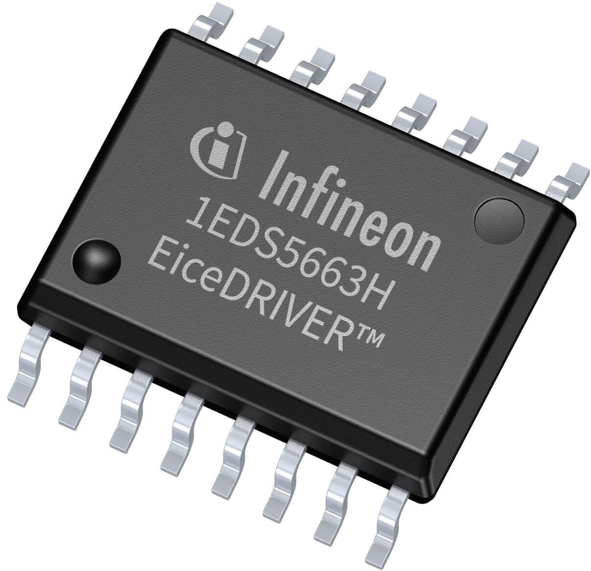 Infineon Technologies AG-1EDS5663HXUMA1 Gate and Power Drivers Driver 4A 1-OUT High Side Half Brdg 16-Pin DSO T/R