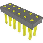 Conn Unshrouded Header HDR 12 POS 2mm Solder ST Thru-Hole Bulk