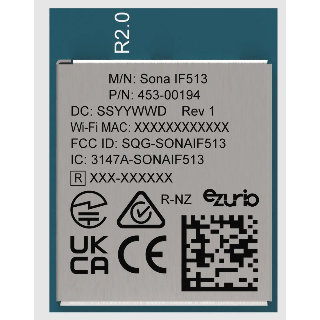 Ezurio-453-00194R Combo Wireless Module WLAN+BT Module