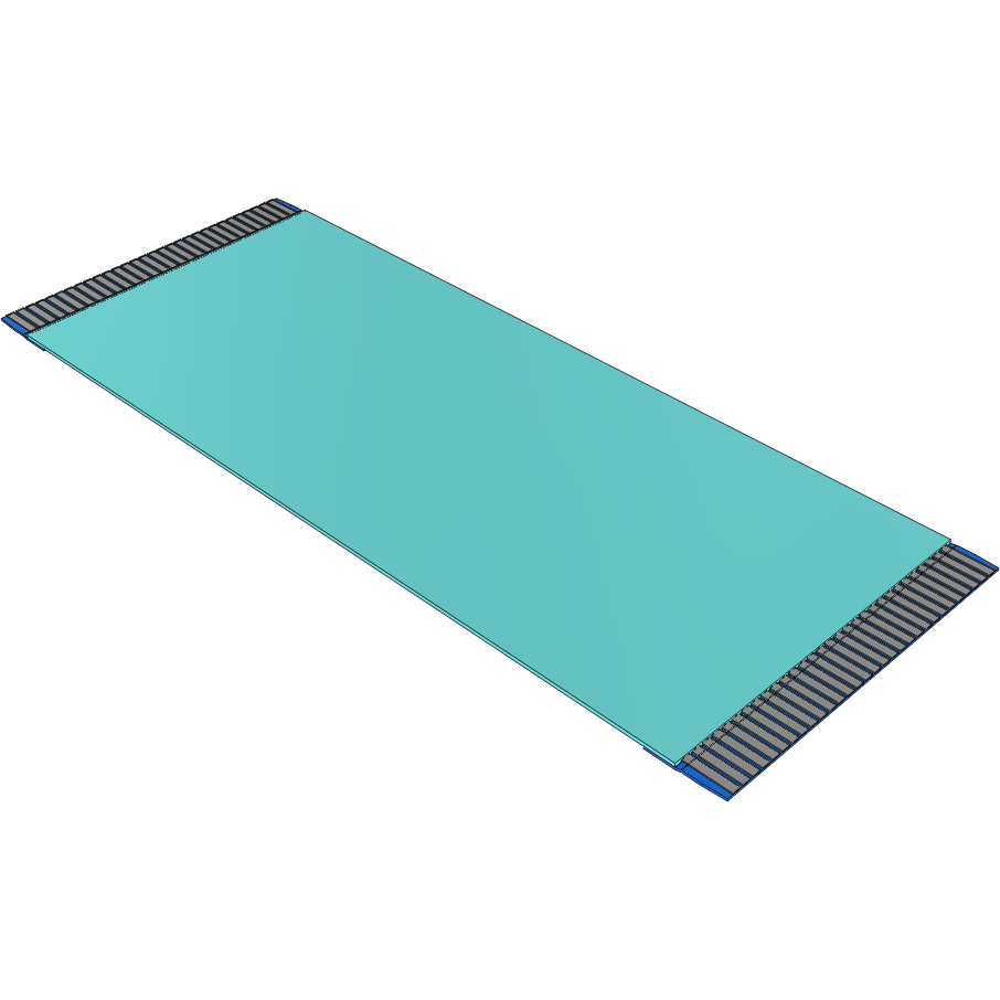Samtec-FJ-30-D-02.75-4 Flachband Kabelbaugruppen Cable Assembly 0.069m 1mm 30 to 30 POS FFC to FFC Bulk