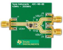 Texas Instruments-ADC-WB-BB/NOPB RF/Drahtlos-Entwicklungsplatinen und Kits TC1-1-13MA RF Transformer Evaluation Board