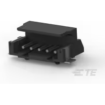 TE Connectivity-292173-5 连接器插头及 PCB 插座 Conn Shrouded Header (4 Sides) HDR 5 POS 2mm Solder RA Side Entry SMD Box