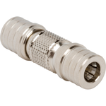 Conn QMA Adapter 0Hz to 18GHz 50Ohm ST PL/PL Gold Bag