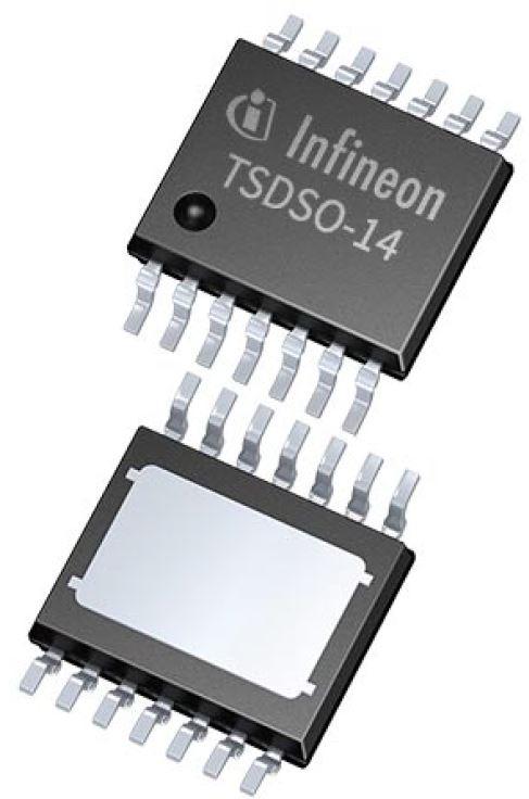 Infineon Technologies AG-ITS4075QEPDXUMA1 Current Limit Switches Current Limit SW 4-IN 4-OUT to 2.6A 14-Pin TSDSO EP T/R