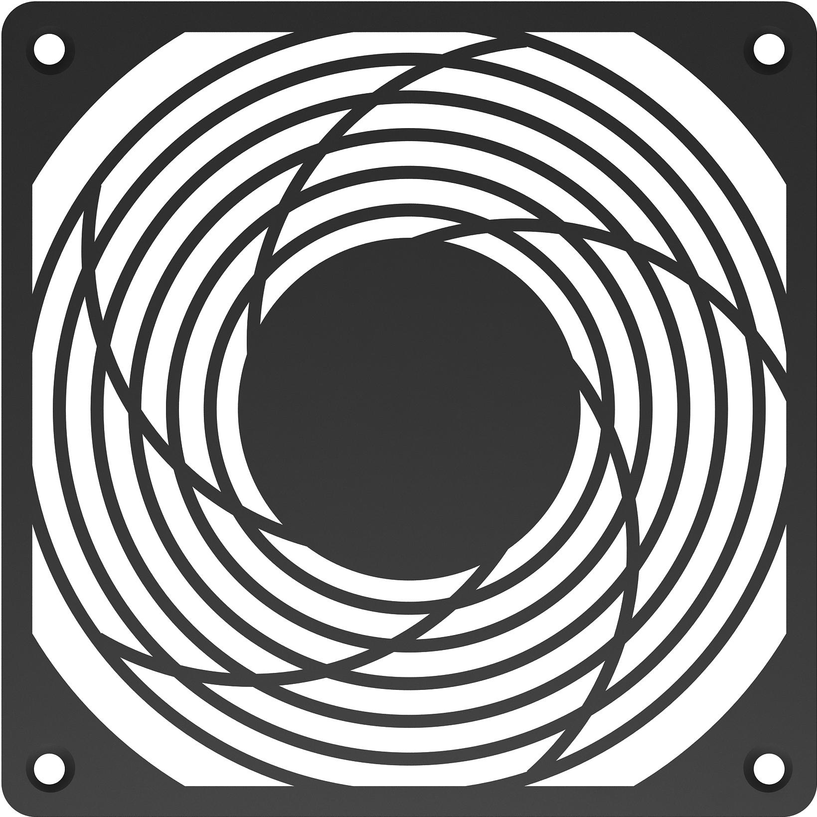 GardTec-SC120-P50 热量管理配件 Thrml Mgmt Access Fan Guard 120mm Plastic